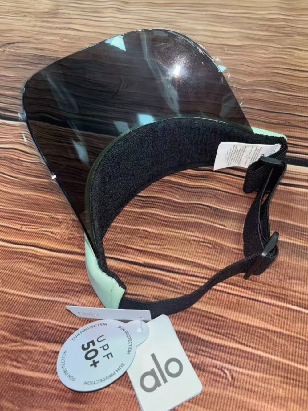Alo Yoga Mint Green Solar Visor Golf Running and Fitness Sun Visor ☀️ - Picture 5 of 5